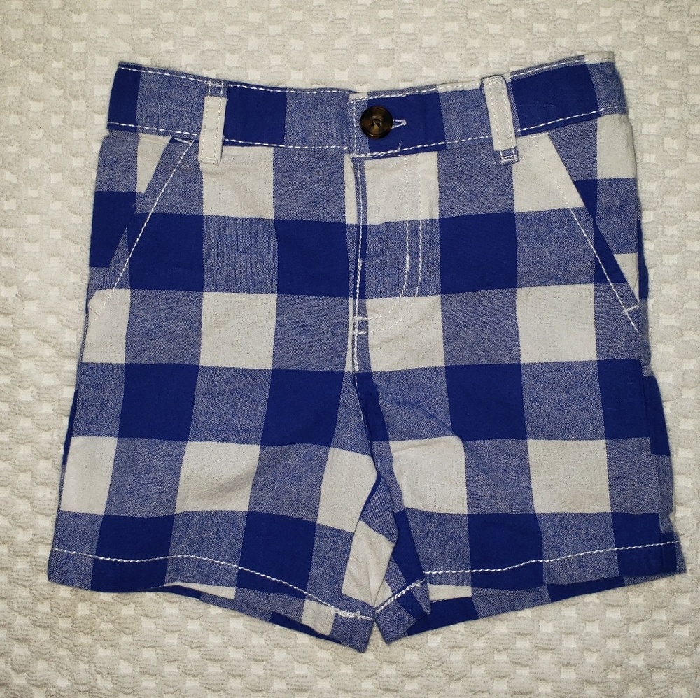 Carter's Toddler Boy Checkered Shorts